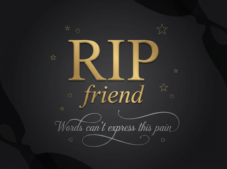 200 Heartfelt RIP Quotes For Friend - Touching Tribute Words
