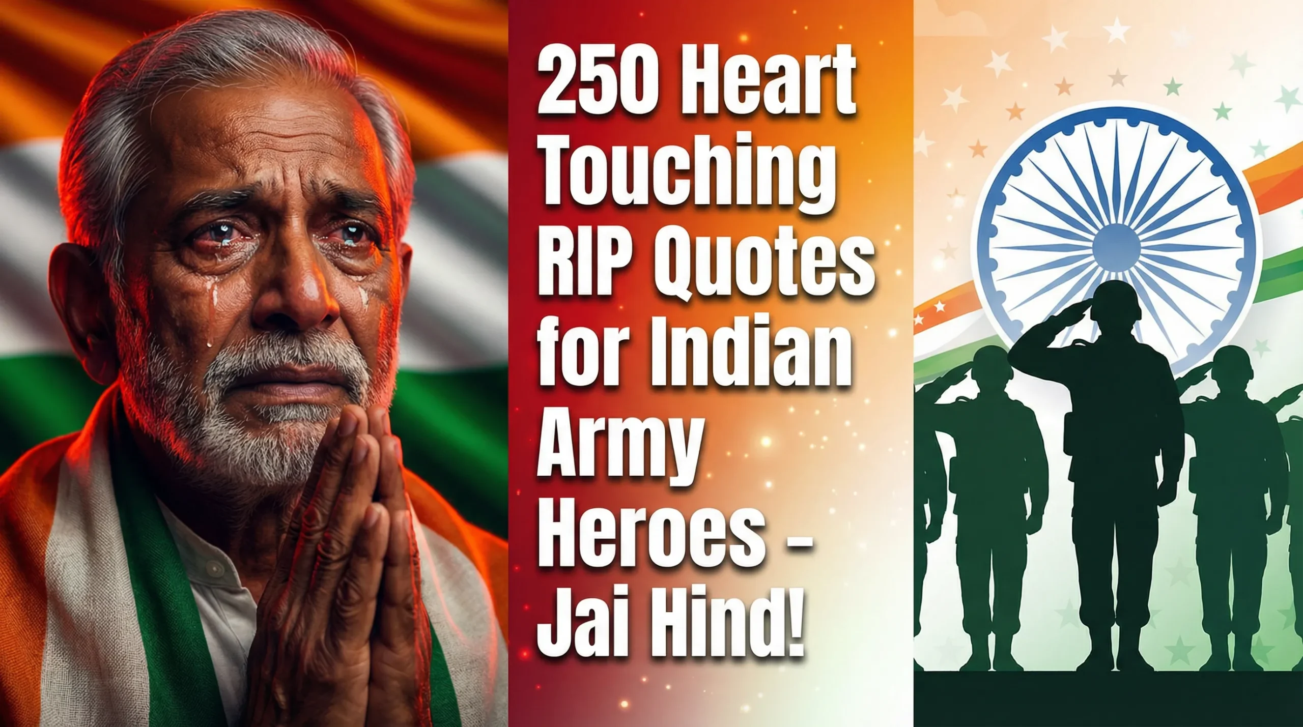 250 Heart Touching RIP Quotes for Indian Army Heroes – Jai Hind!