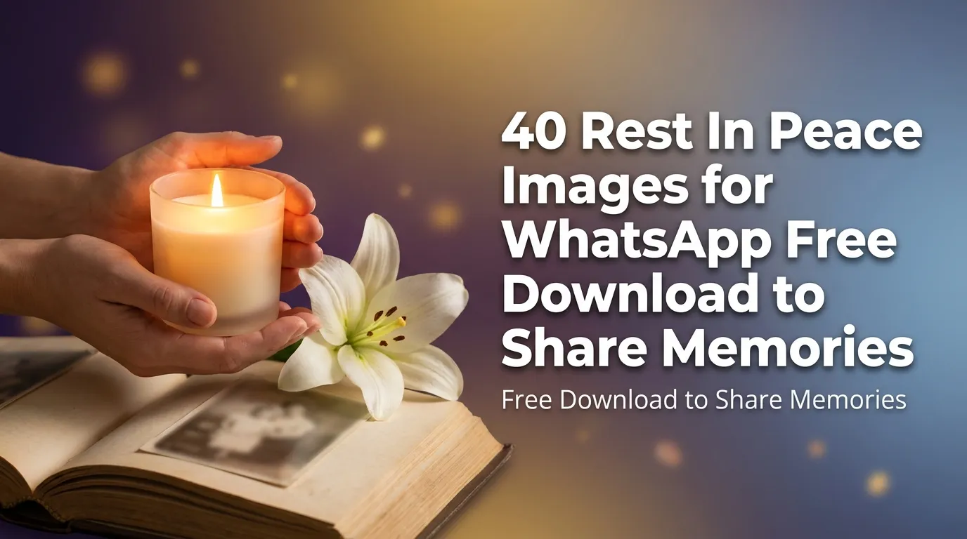 40 Rest In Peace Images for WhatsApp Free Download to Share Memories