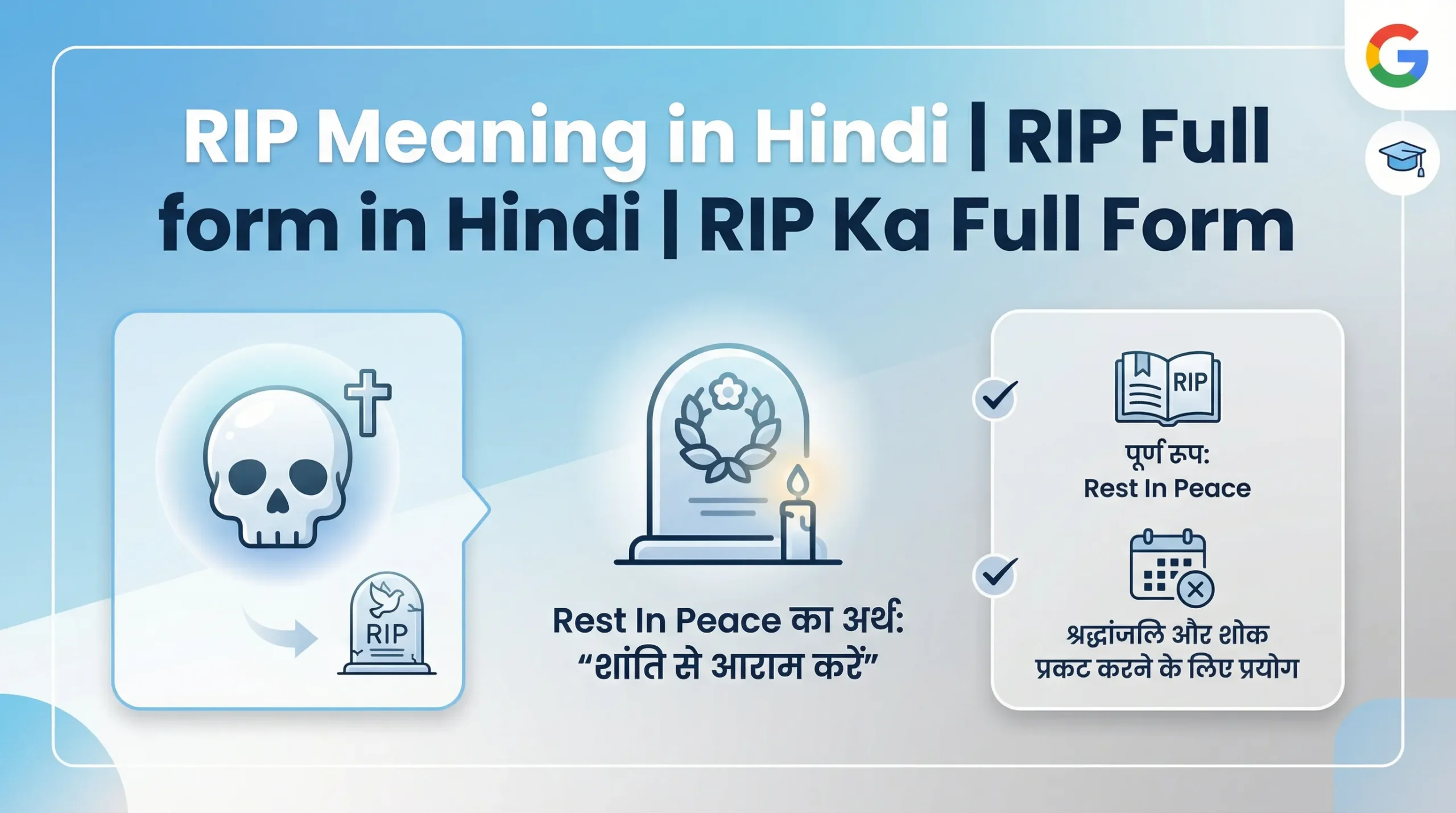 RIP Meaning in Hindi RIP Full form in Hindi RIP Ka Full Form