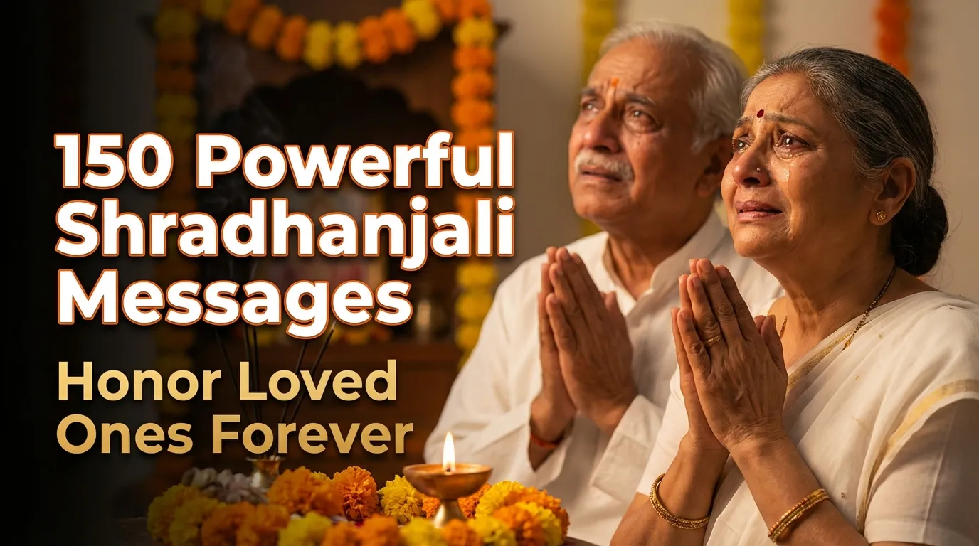 150 Powerful Shradhanjali Message to Honor Loved Ones Forever