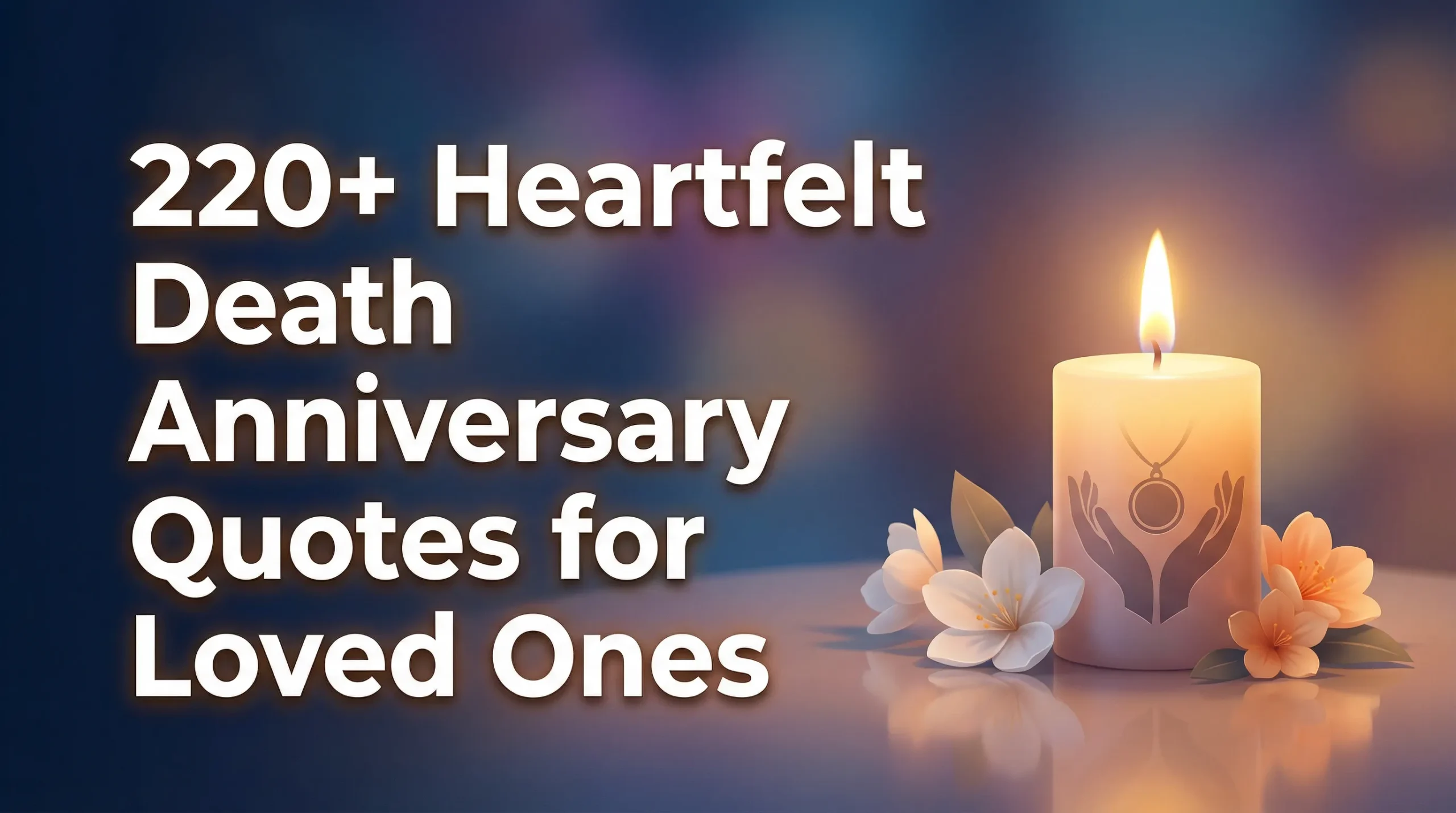 220+ Heartfelt Death Anniversary Quotes for Loved Ones
