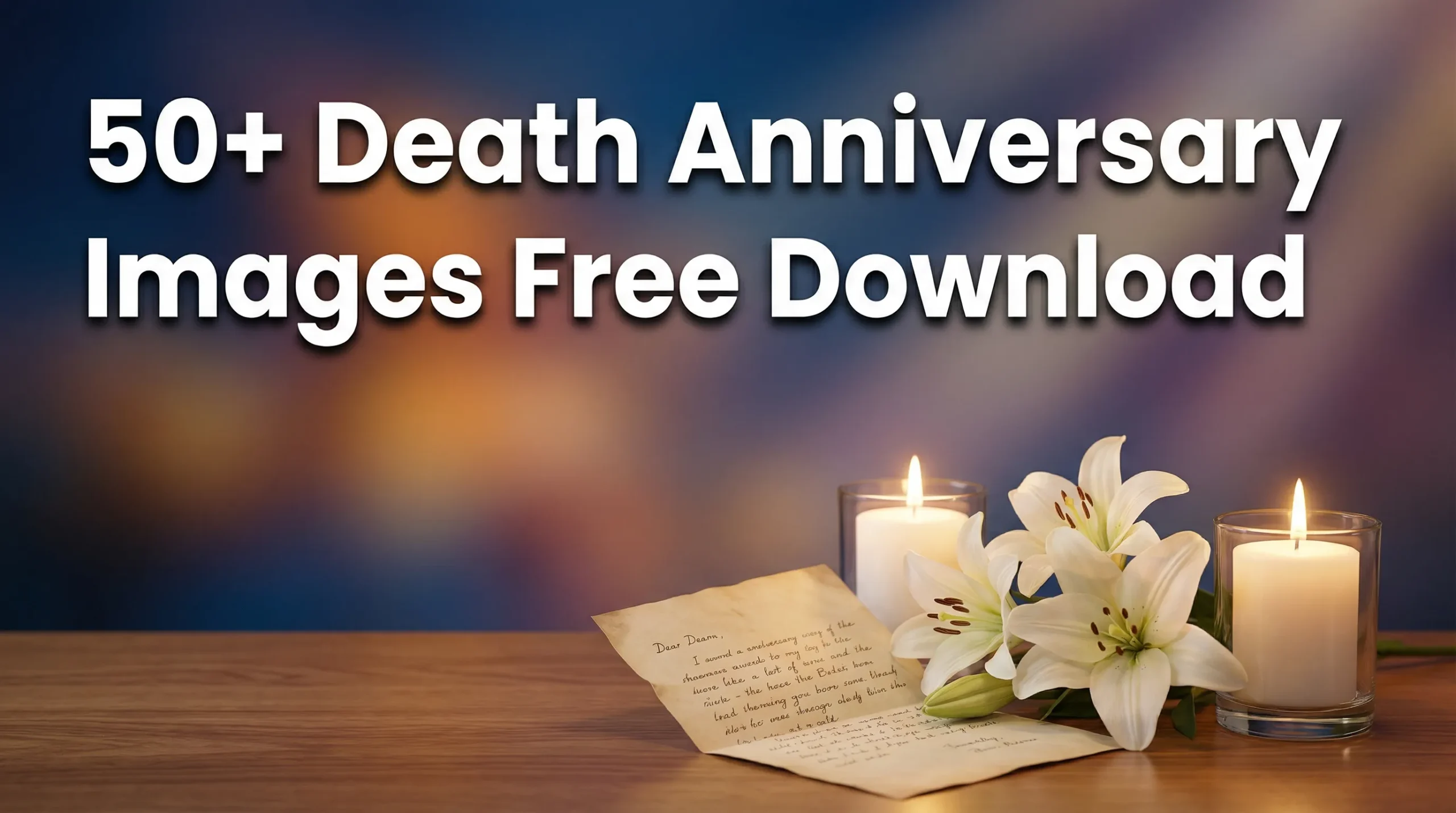 50+ Death Anniversary Images Free Download