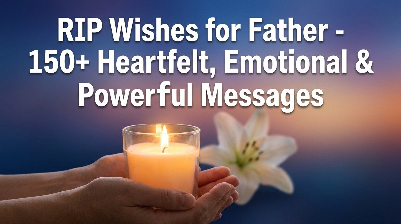 RIP Wishes for Father - 150+ Heartfelt, Emotional & Powerful Messages